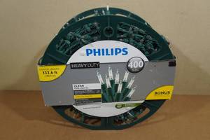 Philips 400 Bulbs Mini Lights on Rotating Spool