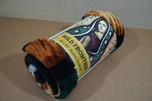 Wild Frontier Plush Throw Blanket 50x60