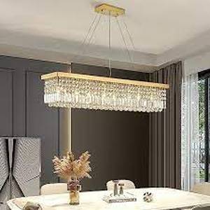 Siljoy Chandelier Light - Gold, 10 x 28