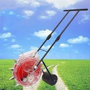 Garden Push Seeder, Walk-Behind Row Crop Planter