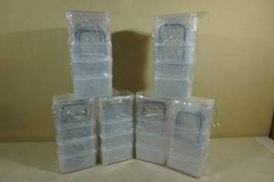 24 Air-Tight Food Storage Containers - 6 x 3 x 3.5