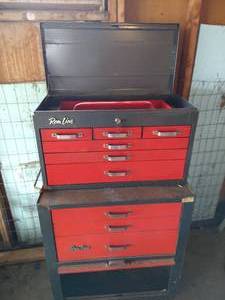 lot 69 image: Rem Line Standing Tool Box With Drawers