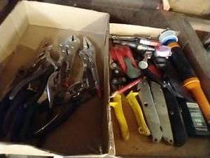 lot 88 image: (2) Trays Hand Tools