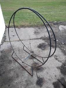 lot 143 image: Round Firewood Stacker