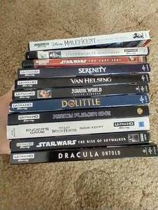 lot 9 image: 4K Ultra HD Blu Ray Lot