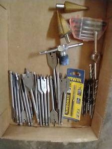 lot 89 image: Tray Of Drill Bits - Step-up, Spade & Other Misc.