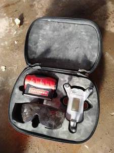 lot 122 image: Craftsman Laser Level With Case