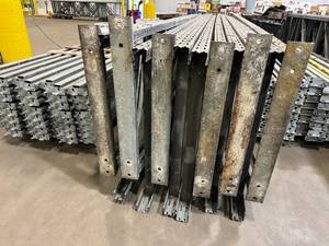 Ridge-U-Rack 12 uprights, 64 crossbars and safety pin locks