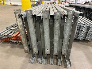 Ridge-U-Rack 11 uprights, 25 crossbars and safety pin locks