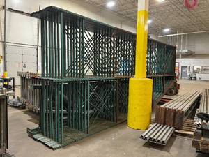 Double Wide Speedrack 8 - 100 x 21 uprights