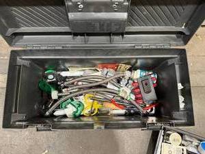 Toolbox of Plumbing Supplies