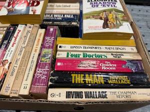 Box of Paperback Books