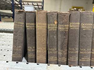1893 - 9th Edition of Encyclopedia Britannica