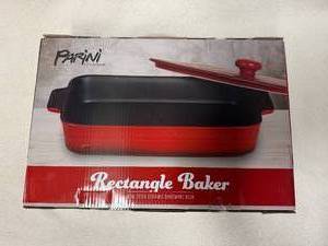 Rectangular Baker with Lid - New is Box.