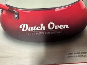 Dutch Oven with Lid - New in box