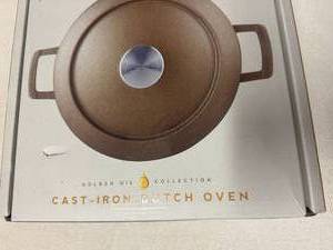 Cast Iron Dutch Oven - New in Box.