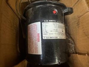 Two New Oil Burner Motors 14 HP and 16 HP