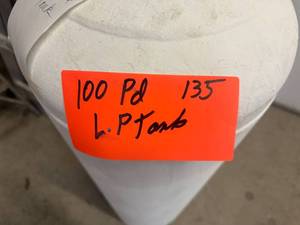 100 Pound LP Tank