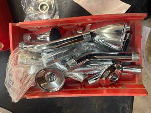 Twelve New Shower heads and arms