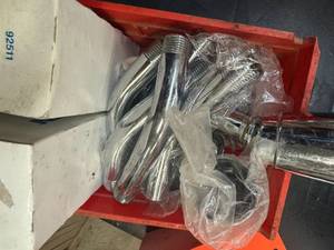 Twelve New Shower heads and arms