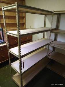 lot 1 image: Storage Shelf
