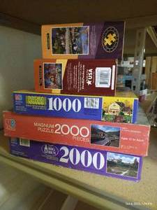 lot 6 image: (5) Puzzles Including (2) Brand New
