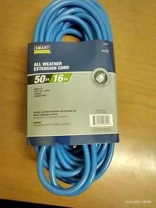 lot 21 image: 50 All Weather Extension Cord - Brand New