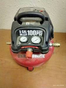 lot 55 image: (3) Gallon Oil-less Air Compressor