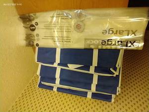lot 56 image: (4) New Rectangle XL Storage Bags With Vacuum Seal Bags