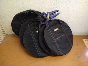 lot 73 image: (5) Jumper Cable Bags With Clamp