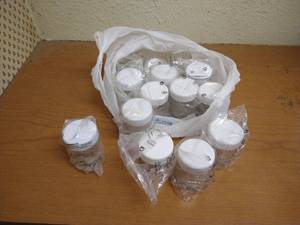 lot 93 image: (14) Glass Jars - New