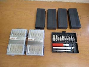 lot 97 image: (7) Hobby Knife Sets - New And Unused