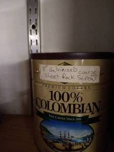lot 142 image: (4) Cans Of Sheetrock Screws