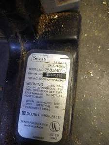 lot 148 image: Craftsman Electric Chainsaw