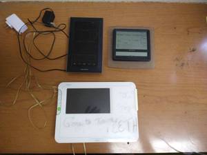 lot 154 image: (2) Electronic Weather Gauges And (1) Note Taker