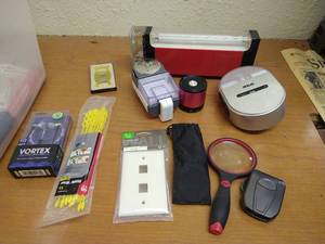 lot 177 image: Tote Of Misc. ElectronicsAccessories