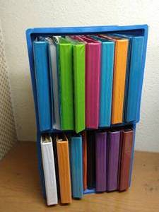 lot 187 image: (2) Crates Full Of Binders