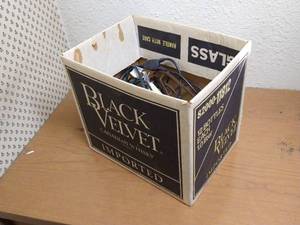 lot 188 image: Box Full Of Power Cables & Power Strips
