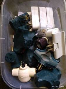 lot 191 image: Electrical Plugs & Switches