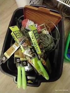 lot 234 image: Barbecue Lot - Grill Mats, Fuel, And Vacuum Preserving Food Storage