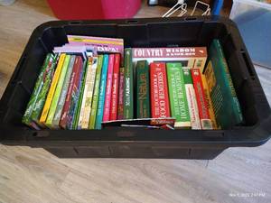 lot 265 image: Large Tote Of Books - Birds, Blooms, Outdoors, Remedies, Etc.