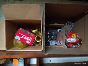 lot 269 image: (2) Boxes Hampster Bottles, Wheels, And Tubing