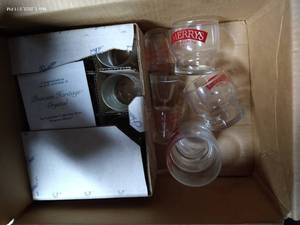 lot 272 image: Princess House Glasses, Liqueur, And Shot Glasses
