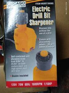 lot 273 image: Electric Drill Bit Sharpener - New In Box