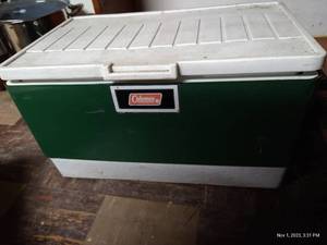 lot 285 image: Vintage Coleman Cooler