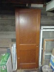 lot 291 image: (2) Wooden Full Length Doors
