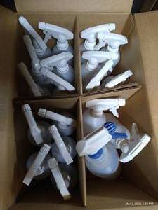 lot 302 image: Box Of Spray Bottles