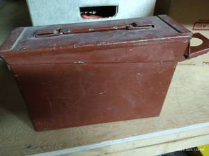 lot 305 image: Vintage Ammo Box