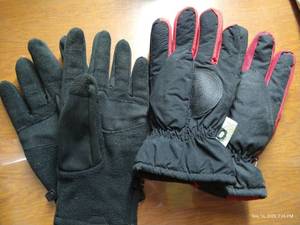 lot 337 image: (2) Pairs Of Winter Gloves