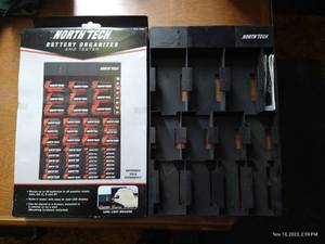lot 348 image: (2) New Battery Organizers